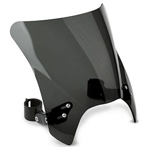 NATIONAL CYCLE Mohawk Windshield Dark Tint Black Hardware
