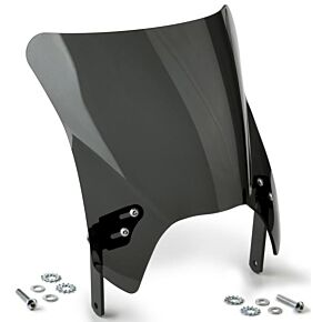 NATIONAL CYCLE Mohawk Windshield Dark Tint Black Hardware