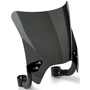 NATIONAL CYCLE Mohawk Windshield Dark Tint Black Hardware