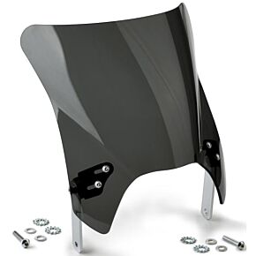 NATIONAL CYCLE Mohawk Windshield Dark Tint Chrome Hardware