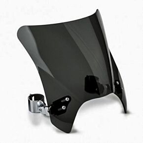 NATIONAL CYCLE Mohawk Windshield Dark Tint Chrome Hardware
