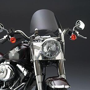 NATIONAL CYCLE Switchblade Deflector Clr Fl Softail