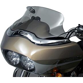 NATIONAL CYCLE Wave Windscreen 8.25" Smoke Fltr 98-13