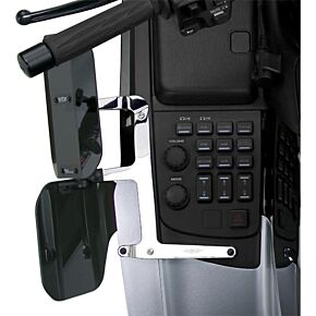 NATIONAL CYCLE Wing Deflectors Fairing Mount Dark Smoke