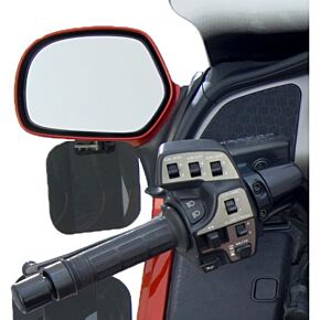 NATIONAL CYCLE Wing Deflectors Mirror Mount Dark Smoke