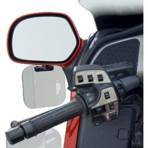 NATIONAL CYCLE Wing Deflectors Mirror Mount Light Smoke