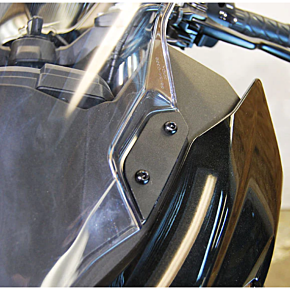 NEW RAGE CYCLES Mirror Block Off Plates Kaw
