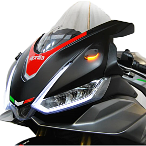 NEW RAGE CYCLES Mirror Block Off Turn Signals Apr