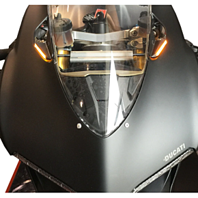 NEW RAGE CYCLES Mirror Block Off Turn Signals Duc