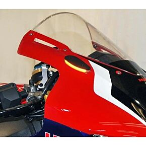 NEW RAGE CYCLES Mirror Block Off Turn Signals Hon