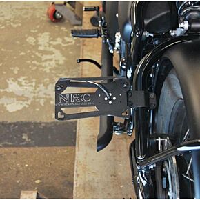 NEW RAGE CYCLES Side Mount License Plate Tri
