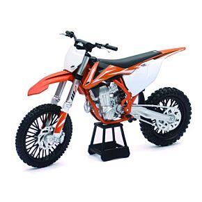 NEW-RAY Replica 1:10 Race Bike 17 Ktm 450sx-f Orange