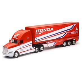 NEW-RAY Replica 1:32 Semi Truck 17 Honda Race Truck