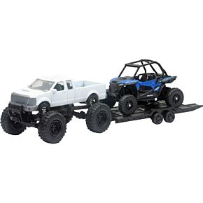 NEW-RAY Replica 4x4 Truck/atv Pick-up Truck/pol Sportsman