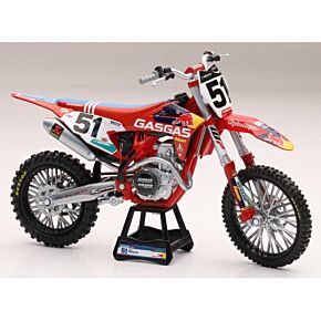 NEW-RAY Scale 1:12 Tld Red Bull Gas Gas Mc450 Barcia #51