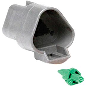 NOVELLO Female Receptor 3-pin Grey