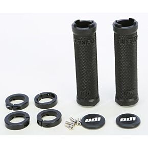 ODI Ruffian No Flange Lock-on Grip Black/black 130mm