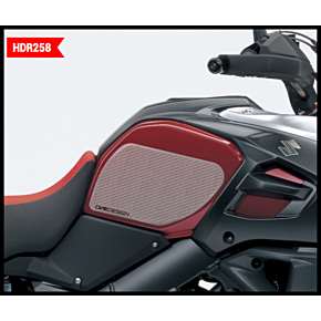 ONE EMBLEMS Hdr Tank Side Pad Clear Suz