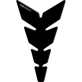 ONE EMBLEMS Tankpad Soft Touch Matte Black