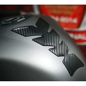 ONE EMBLEMS Tankpad Soft Touch Matte Carbon Look