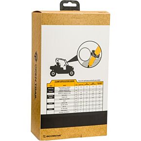 OPEN TRAIL 4" Clamp Side Mirrors