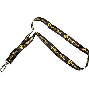 OPEN TRAIL Lanyard Black/yellow