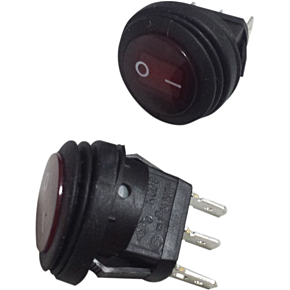 OPEN TRAIL Round Rocker Switch
