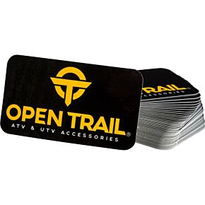 OPEN TRAIL Sticker 3" (50 Pk)