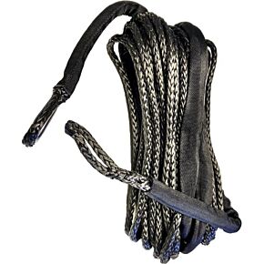OPEN TRAIL Synthetic Winch Rope 3/16" Diameter X 50 Ft. Black