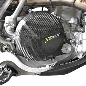 P3 Carbon Fiber Clutch Cover Hon Crf450r/rx