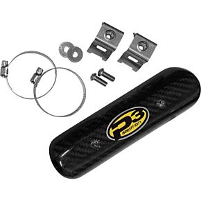 P3 Heat Shield Carbon Fiber 5" Universal