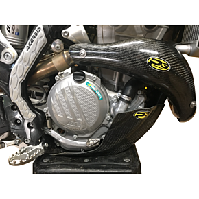 P3 Heat Shield Carbon Stk Pipe Ktm/hus