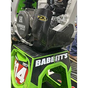 P3 Skid Plates Carbon Fiber Kaw