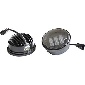 PATHFINDER 4.5" Led Passing Lamps Black High Definition