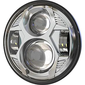 PATHFINDER 5 3/4" Led Headlight Chrome