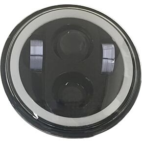 PATHFINDER 5 3/4" Led Headlight With Full Halo Black