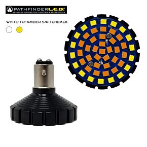PATHFINDER Bullet Ultra Bright Led White/amber 1157 Style