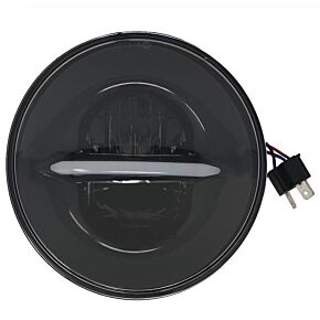 PATHFINDER Classic Led Headlight 7" W/drl Black