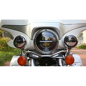 PATHFINDER Classic Led Headlight 7" W/drl Chrome