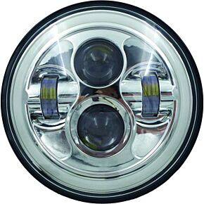 PATHFINDER High Definition 7" Led Headlig Full Halo Chrome