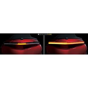 PATHFINDER Rear Spoiler With Led Lights Dynamic Sequential Black Hon