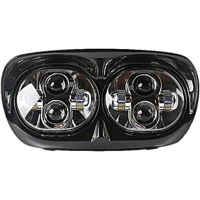 PATHFINDER Road Glide Led Headlight `98-13 Black