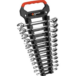 PERFORMANCE TOOL 12 Pc Met Ratchet Wrench Set