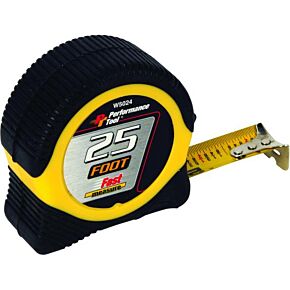 PERFORMANCE TOOL 25' Tape Measure