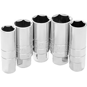 PERFORMANCE TOOL 5 Pc Spark Plug Socket Set