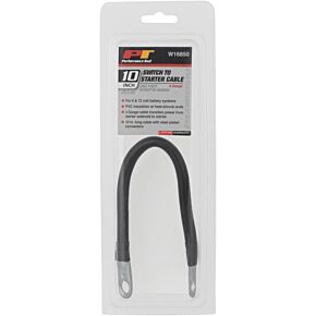 PERFORMANCE TOOL Battery Cable 4 Gauge 10"
