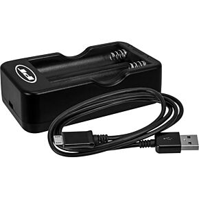 PERFORMANCE TOOL Dual Battery Charger 18650 3.7 Volt