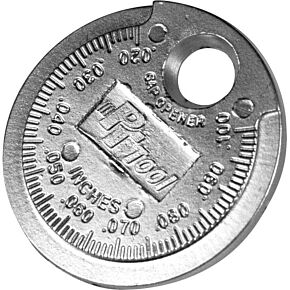 PERFORMANCE TOOL Spark Plug Gap Tool 50/pk W/fishbowl Counter Display
