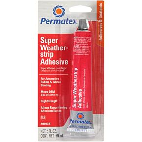 PERMATEX Super Weather Strip Adhesive 2 Oz
