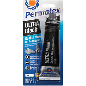 PERMATEX Ultra Black Hi-temp Rtv Silicone Gasket Maker 3.35 Oz